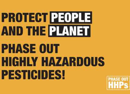 Highly hazardous pesticides and detoxifying agriculture are make-or-break issues at critical global pollution conference – NGOs urge governments and UN agencies to act