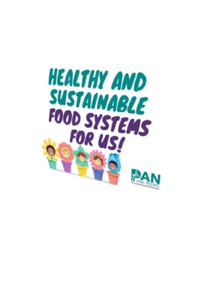 Healthy and Sustainable Food Systems For Us! [Placard]