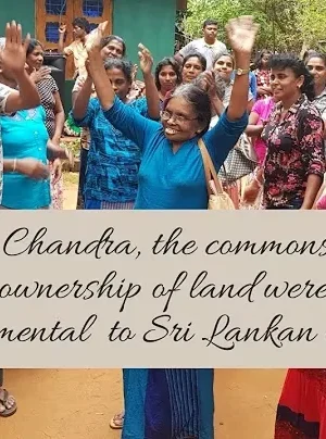 Tribute to Chandra Hewagallage, leader of peasant women in Sri Lanka