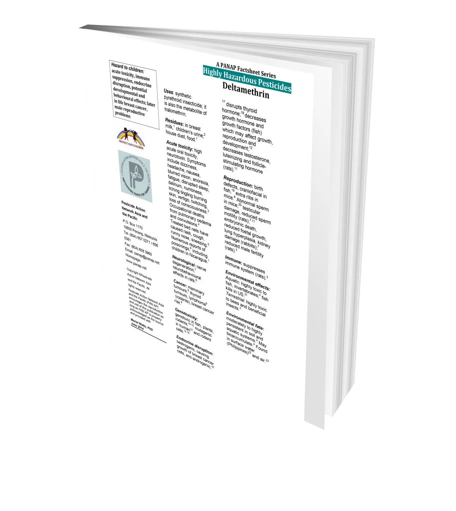 20 Pesticides Toxic to Children Factsheet: Deltamethrin