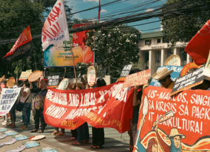 End IMF–World Bank policies that perpetuate hunger; advance food sovereignty, genuine agrarian reform, and agroecology!