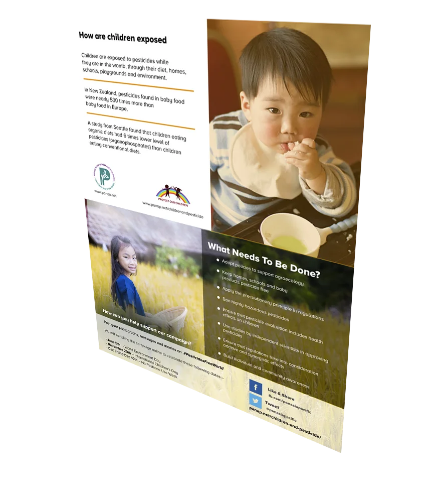 How Children are Exposed to Pesticides