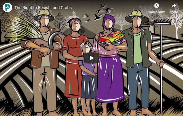 The Right To Resist Land Grabs