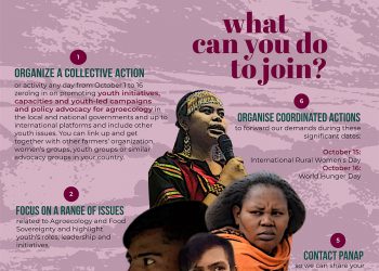 JOIN the 16 Days of Global Action on Agroecology 2019! Youth March On for Agroecology and Food Sovereignty!