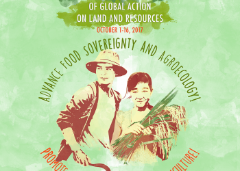 16 Days of Global Action: Advance Food Sovereignty and Agroecology! Promote Youth’s Participation in Agriculture!