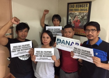 Free detained land activists and all political prisoners in the Philippines