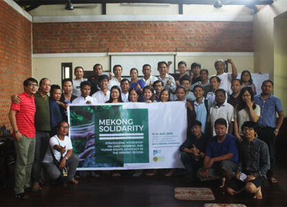 Mekong peasant groups join workshop on land rights