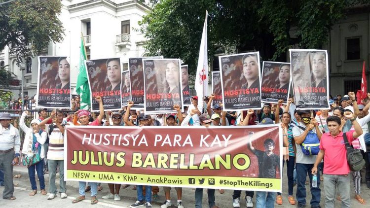 Bring to justice the killers of Filipino farm worker leader, end impunity