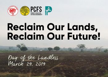 Day of the Landless 2019: Reclaim our Lands, Reclaim our Future!
