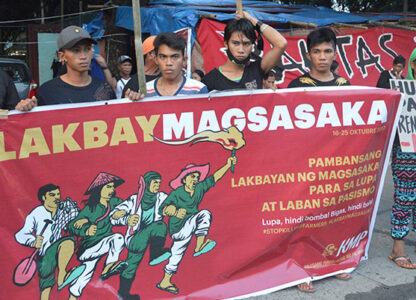 Farmers’ caravan to Manila highlights fight vs. land grabs, fascism