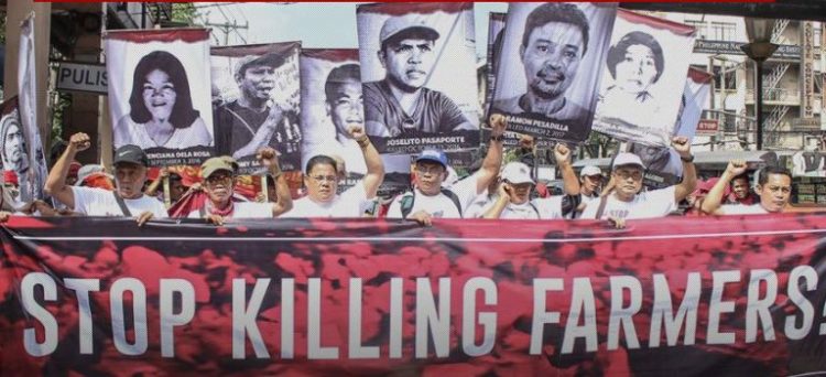 One killed every week for defending right to land in the Philippines