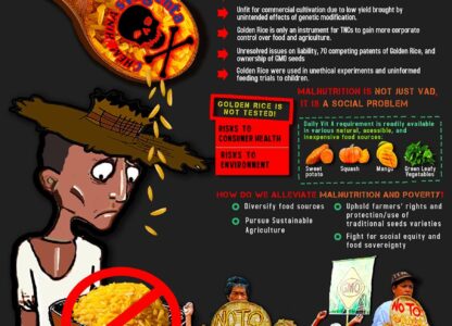 Asia farmers‘ network resound strong call to Stop Golden Rice!