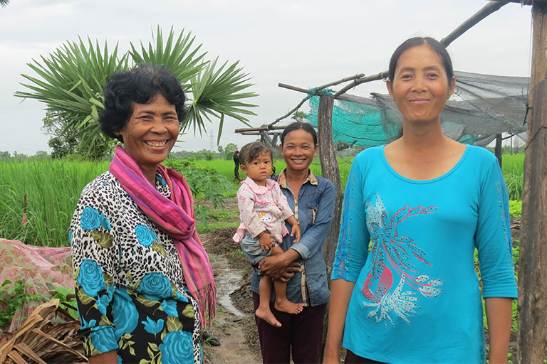 Replacing chemicals with agroecology increases Cambodian farmers’ income by four-folds
