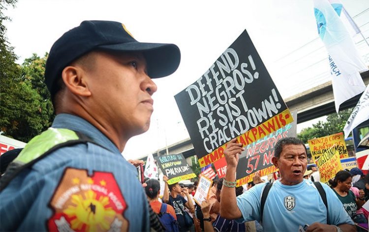 59 groups from 18 countries, 3 global regions demand #FreeNegros57