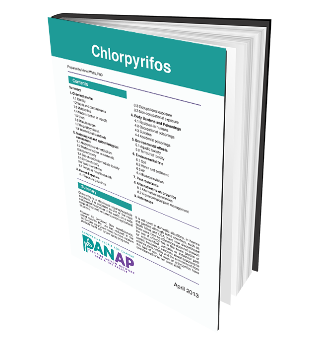 Chlorpyrifos Monograph