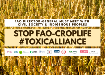 FAO urged anew to drop #ToxicAlliance with CropLife amid reports of meddling in Mexico glyphosate ban