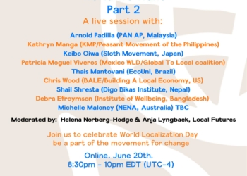 Localization, food sovereignty and food systems transformation