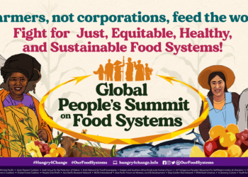 #SiegeTheSummit: Reclaim our land, seeds, and rights! End Neoliberal Food Systems Now!
