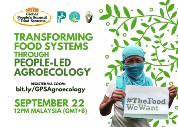 Transforming food systems through people-led agroecology