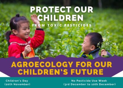 Protect Our Children from Toxic Pesticides: Agroecology for our Children’s Future