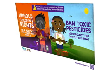 Uphold Children’s Rights to a Healthy, Pesticides-Free World! [Banner]
