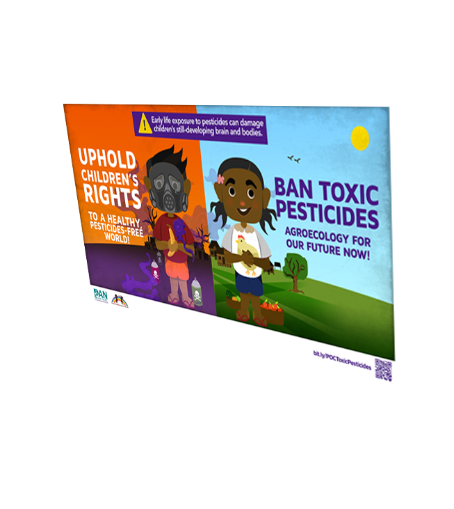 Uphold Children’s Rights to a Healthy, Pesticides-Free World! [Banner]