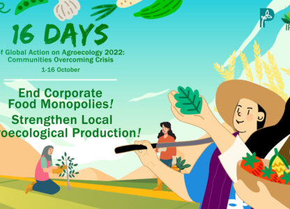 16 Days of Global Action on Agroecology 2022: Communities Overcoming Crisis