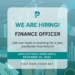 Job Opportunity: Finance Officer