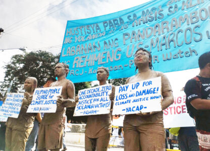 Justice for Haiyan survivors and all victims of climate disasters