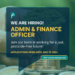 Job Opportunity for Admin & Finance Officer