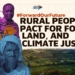 Forward Our Future: Rural Peoples’ Pact for Food, Land, and Climate Justice