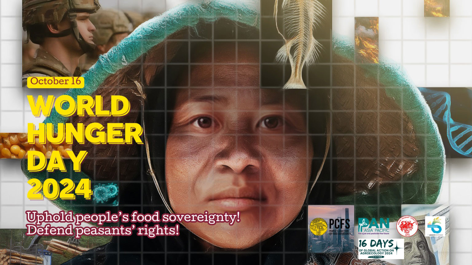 World Hunger Day 2024: Uphold people’s food sovereignty! Defend peasants’ rights!