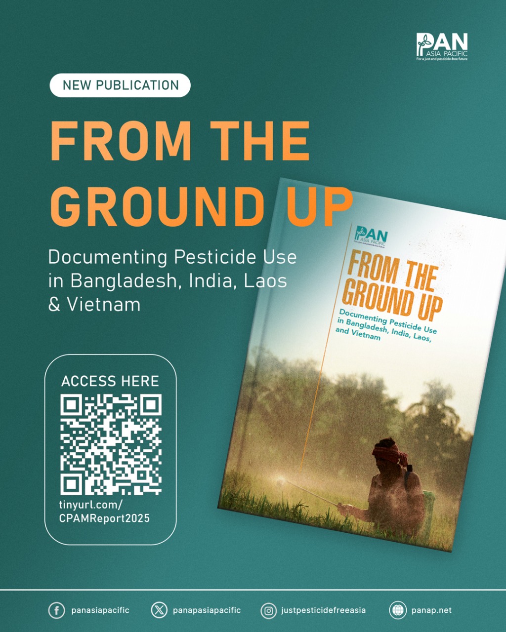 FROM THE GROUND UP: New Report Exposes  Widespread Pesticide Risks in Bangladesh, India, Laos & Vietnam