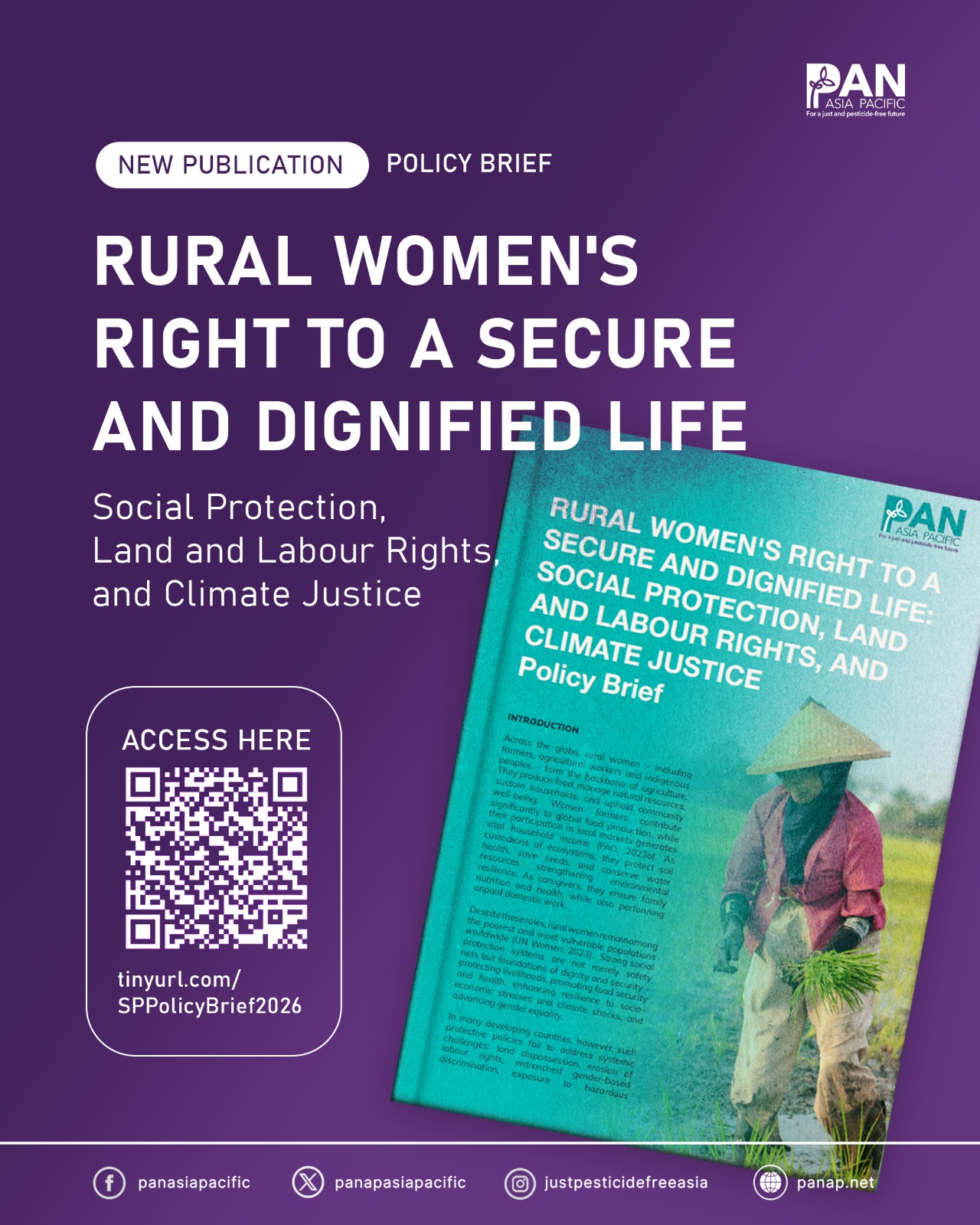Social justice demands land rights and labour rights for rural women