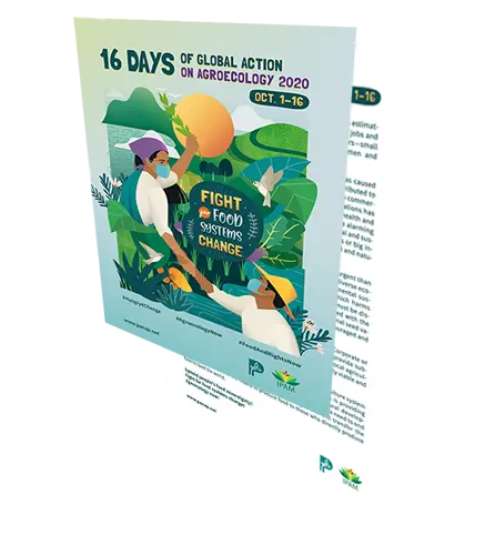 16 Days of Global Action on Agroecology 2020 [Flyer]