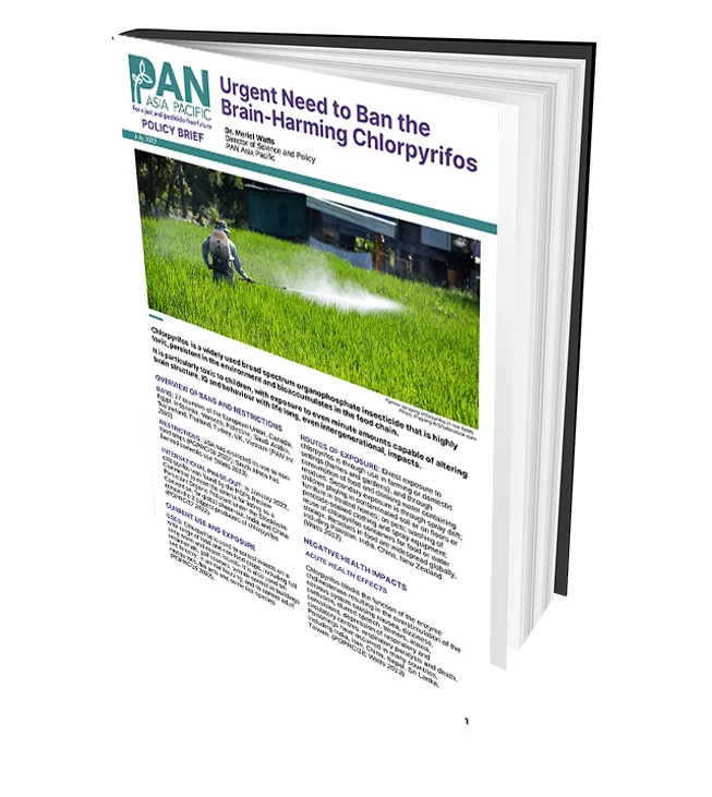 Urgent Need to Ban the Brain-Harming Chlorpyrifos