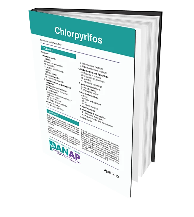 Chlorpyrifos Monograph