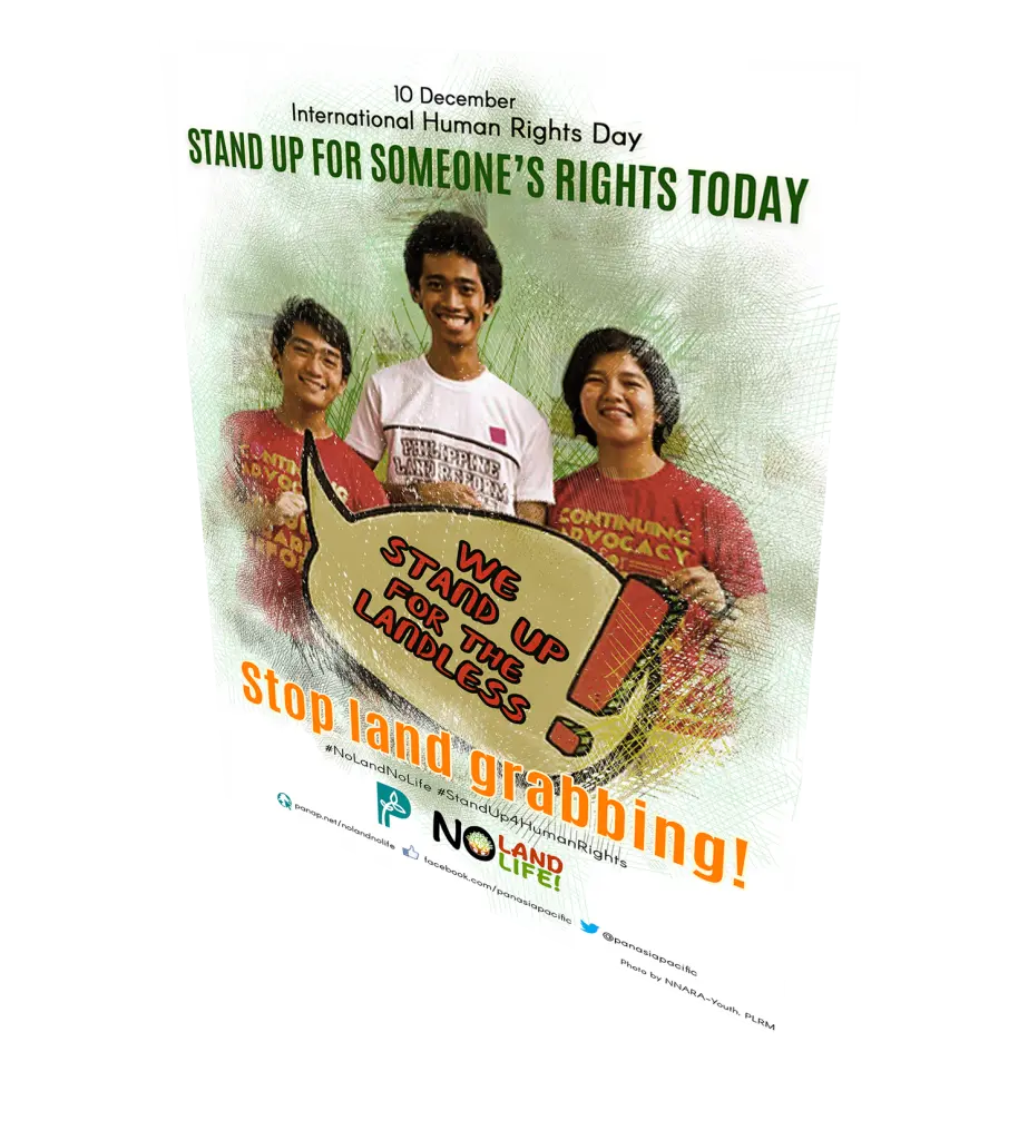 Stop Land Grabbing! Stand Up For Someone’s Rights Today