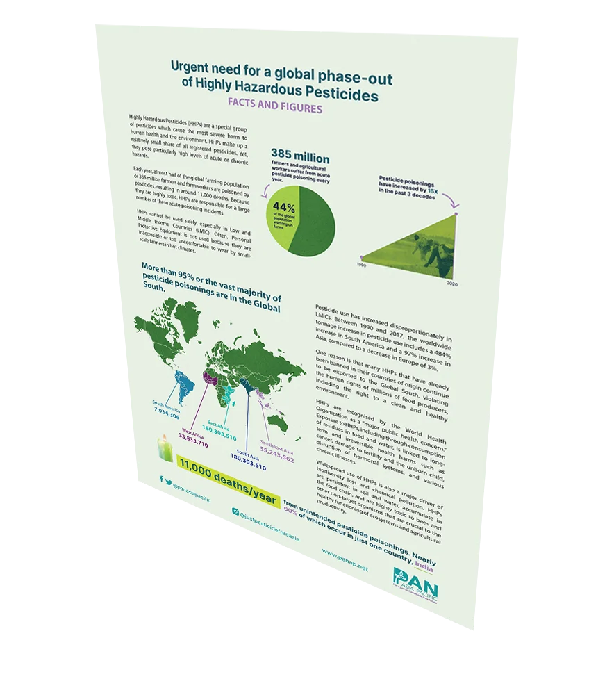 Urgent need for a global phase-out of Highly Hazardous Pesticides