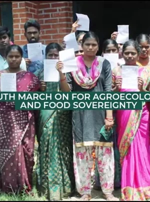 Youth March On for Agroecology and Food Sovereignty!