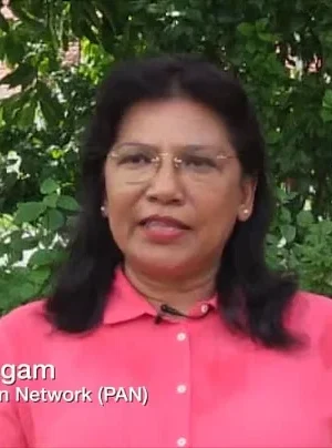Sarojeni Rengam on the Monsanto Tribunal in The Hague