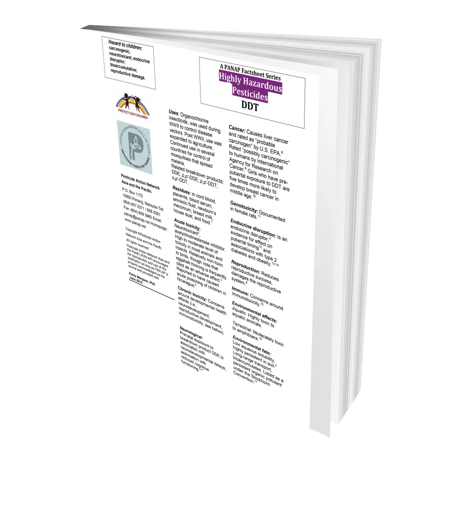 20 Pesticides Toxic to Children Factsheet: DDT