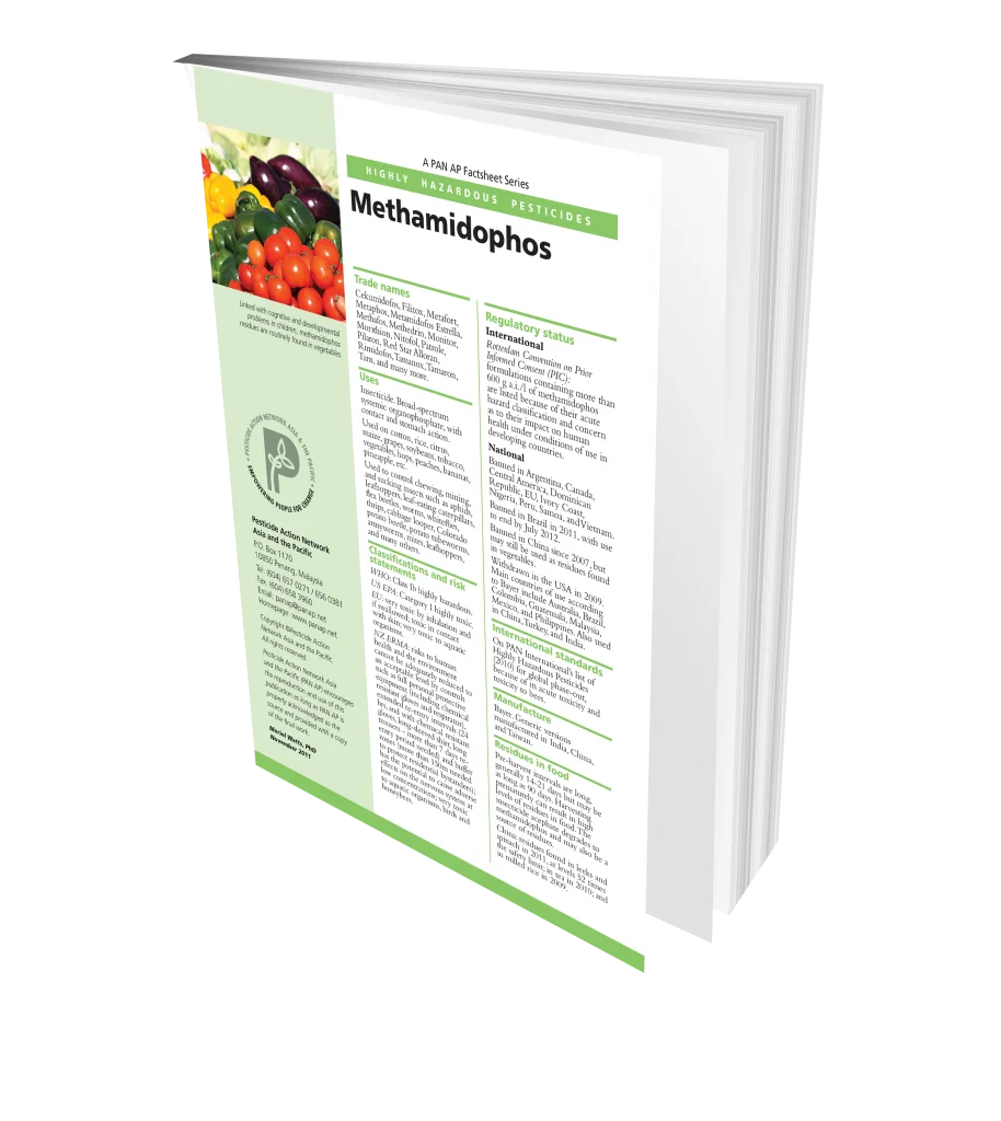 20 Pesticides Toxic to Children Factsheet: Methamidophos