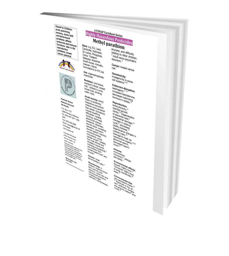20 Pesticides Toxic to Children Factsheet: Methyl parathion