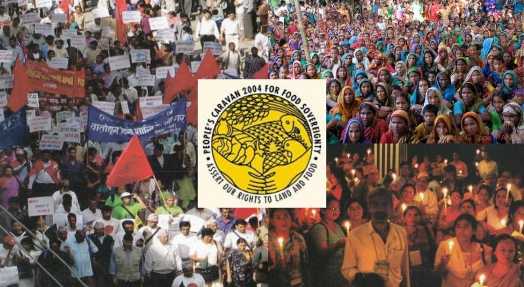 People’s Caravan for Food Sovereignty — 2004