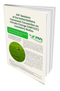 PAN International Policy Recommendations for 64th Sessions of the United Nations Framework Convention on Climate Change (UNFCCC) Subsidiary Bodies Scaling Agroecology