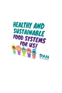 Healthy and Sustainable Food Systems For Us! [Placard]